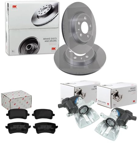 NK Bremsscheiben + Beläge + Sättel hinten