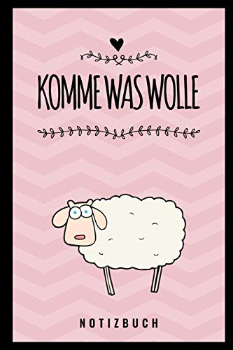 KOMME WAS WOLLE NOTIZBUCH: A5 52 Wochen Kalender als Geschenk für Strick-Begeisterte | Strickmuster Buch | Strickmusterheft | Strickbuch | Tagebuch | Journal