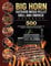 BIG HORN OUTDOOR Wood Pellet Grill & Smoker Cookbook: 500 Foolproof, Quick & Easy Recipes to Reset & Energize Your Body
