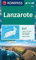 KOMPASS Wanderkarte 241 Lanzarote 1:50.000: 3in1 Wanderkarte mit Aktiv Guide und Detailkarten. Fahrradfahren. Autokarte.