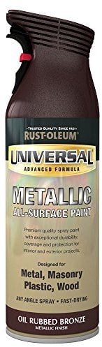 Rust-Oleum 400ml Universal Metallic Spray Paint - Oil Rubbed Bronze