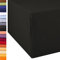aqua-textil Exclusiv Spannbettlaken 90x200-100x220 cm anthrazit Jersey Baumwolle 230g/qm Spannbetttuch Elastan Laken
