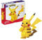 Mega Pokémon Figuren, Jumbo Pikachu Figur zum Zusammenbauen, Höhne: 30cm, bewegliche Beine/Arme/Ohren und Schweif, Pokémon Spielzeug, Spielzeug ab 6 Jahre, FVK81