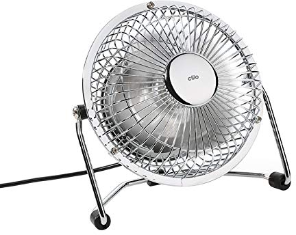 Cilio Vento_KP0000190403 Tischventilator, Metall, Silber
