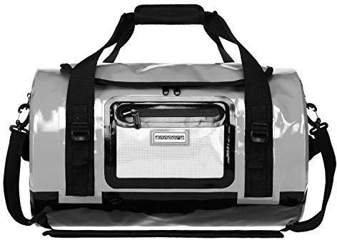 anndorabag Wasserfeste Reisetasche 30L grau Segeltasche Dry Reisetasche
