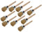 KOTARBAU® Lot de 10 pinceaux ronds x mm - 40 mm