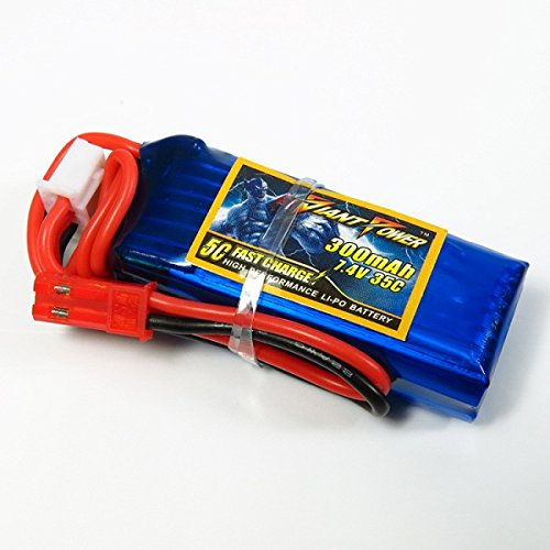 KINGDUO Giant 2S 300Mah 7.4V 35C Lipo Batterie pour Mini Modèle Rc F3P