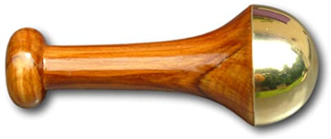 Baguette de massage ayurvédique Kansa 13cm