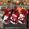 WLLHYF Weihnachtsstrümpfe Satz von 3 große Weihnachtsstrümpfe Santa Strümpfe Füllen und Hängen für Kinder große Kamin Santa Socken für Familie Urlaub Weihnachtsfeier Baumdekoration(Stil 1)