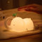 Nachtlicht Kinder Silikon LED Nachtlicht Kinder 3 Lichtmodi, Elefant Nachtlicht Baby mit Touch-Steuerung, Timing Funktion und USB-Aufladung, Cute Nachtlampe Geschenke für Kinderzimmer Mädchen Junge