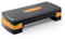 KARAN KING Fitness Stepper for Home & Gym, Cardio, Weights, Yoga, Workout – Adjustable 2 Step Level Heights (10,15 cm) – Perfect Equipment Accessory Set for Fitness Routines (Orange)