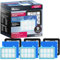 McFilter | Juego de 3 filtros adecuados para Philips FC8010/01 FC9332/09 FC9328,FC9334 FC9349,FC9353 FC9556 FC9515 Filtro Hepa de aspiradoras PowerPro Compact, Active, City Power Cyclone, 9 unidades