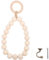 Veemoon Porte-Serviettes avec Perles Décoratives Support Mural Pratique pour Serviettes De Bain Main Style Rustique pour Salle De Bain Et Cuisine