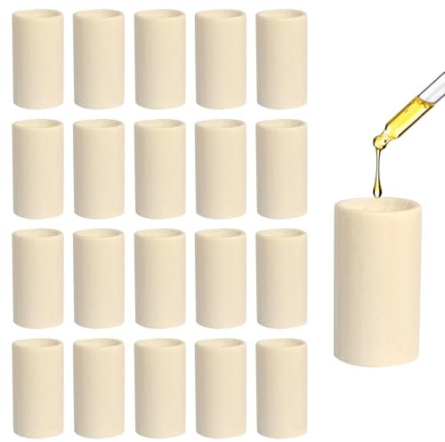 20 Pièces Diffuseur D'huiles Essentielles en Bois Diffuseur de Parfum en Bois Diffuseurs en Bois pour Huiles Essentielles Diffuseur Parfum Diffuseur D'aromathérapie pour Bureau Chambre à Coucher
