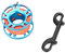 DMLENGOIN Luftfahrt Aluminiumfinger Rollen Clip Dive Spool Tech für Taucher Taucher (Royalblue)