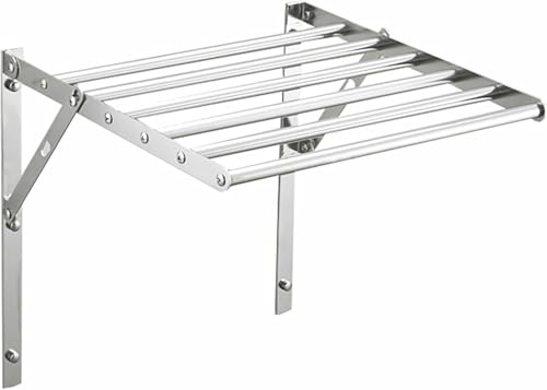 Handtuchhalter Wandwäschetrockner Edelstahl Schere Wäschetrockner Ausziehbarer Wandtrockner Platzsparend Kompakt Und Robust Innen- Und Außenbalkon Terrasse, 50CM