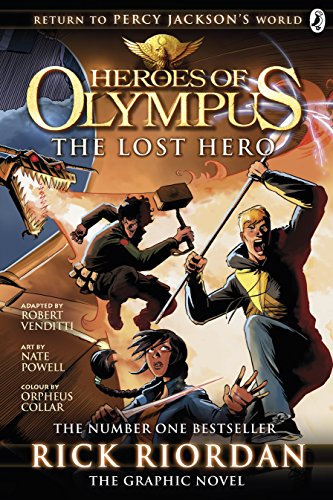 The Lost Hero: The Graphic Novel (Heroes of Olympus Book 1): Comic Adaption (Heroes of Olympus Graphic Novels, 1)
