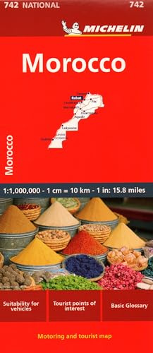 Michelin Morocco: Map (National, 742)