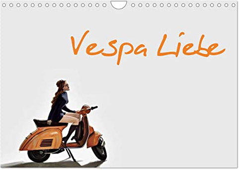 Vespa Liebe (Wandkalender 2025 DIN A4 quer), CALVENDO Monatskalender