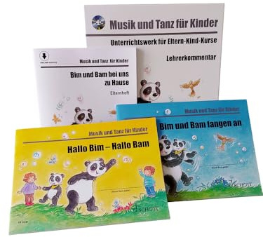Bim und Bam - Musik und Tanz für Kinder - Komplettpaket: Unterrichtswerk für Eltern-Kind-Kurse. Paket. (Musik und Tanz für Kinder - Eltern-Kind-Kurse)