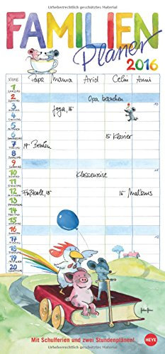 Helme Heine Familienplaner 2016