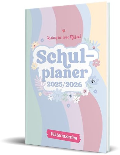 Spring in eine Pfütze! Schulplaner 2025/2026: von ViktoriaSarina