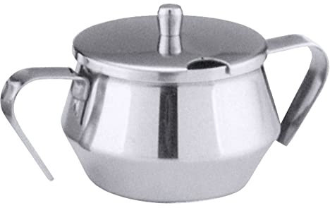 Contacto Edelstahl Zuckerdose 0,15 l