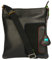 mywalit Unisex Medium Bag Cross Body, Pace Schwarz