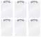 Leitz, A4-Klemmbrett, Wow 6 Pieces weiß