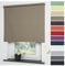 Liedeco® Rollo, Fenster Rollo, Kettenzug-Rollo / 182 x 180 cm (Breite x Höhe), caffee/Verdunkelnd, Abdunkelnd, Blickdicht/viele Farben, Größen/Breiten 60-200 cm/Variable Montage möglich