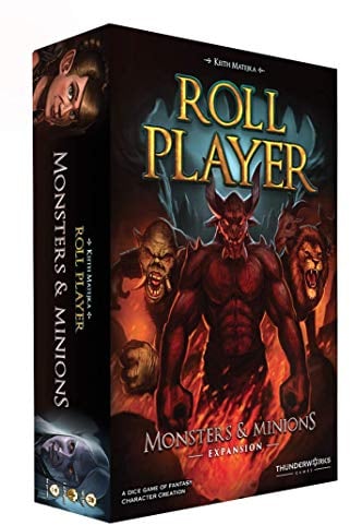 Thunderworks Games TWK2002 Roll Player: Monsters & Minions Expansion, Mixed Colours