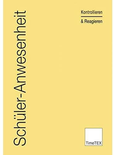 TimeTEX Heft Schüler-Anwesenheit A4