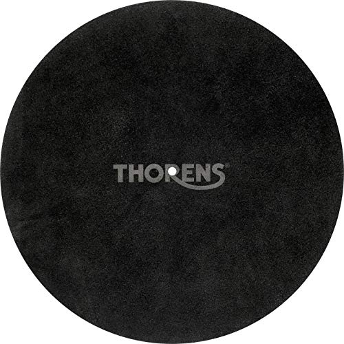 Thorens Tappetino in pelle nero