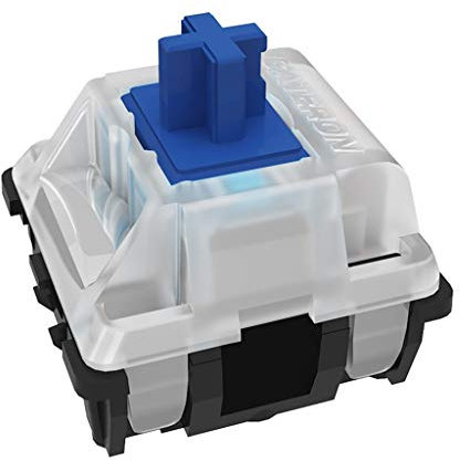 LLLucky Gateron Optical Switch Interchange Optical Switch Mechanical Keyboard GK61 SK64 Blue
