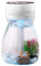 Liseng Cute Cool Mist Humidifier Office Bedroom Air Purifier Usb Charging Kawaii Air Humidifier With Led Light Air Moisturizing Bottle(White)