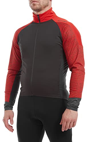 Altura Endurance Mistral Men's Softshell Jacket Giacca, Nero/Rosso, L Uomo