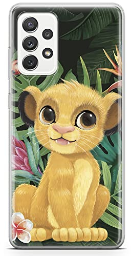 ERT Group Handyhülle für Samsung A33 5G Original und offiziell Lizenziertes Disney Muster Simba & Friends 004 optimal an die Form des Handy angepasst, hülle aus TPU