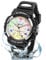 Juboos Neue 7-Farbige Kinderuhren, Kinderuhr Jungen Mädchen Analog Quartz Uhr mit Armbanduhr Kautschuk Wasserdicht Outdoor Sports Uhren 5-16 (Schwarz-Weiß)