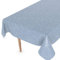 Wachstuchtischdecke Wachstischdecke Tischdecke abwaschbar Gartentischdecke Wachstuch Eckig rund oval 240 x 140cm Schnittkante Falschuni Blau