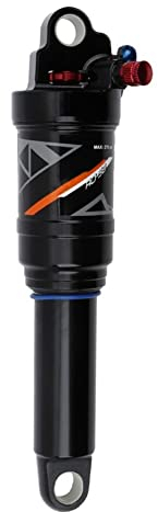 LUNJE Hinterrad-Stoßdämpfer for Mountainbikes, 165Mm/190Mm/200Mm/210Mm MTB Luftfederung Dämpfer Zugstufe Einstellbar Manuelle Sperre Schwarze Stoßdämpfer for DH/XC/AM (Size : 165mm)