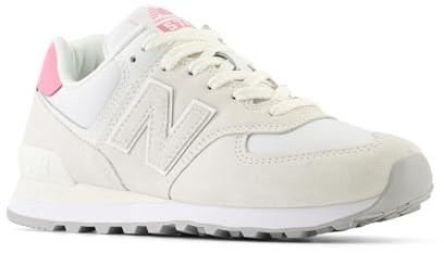 New Balance Damen 574 Sneaker, Meersalz/Real Pink, 36.5 EU