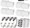 Anyingkai Pool Schlauchverbinder 32mm,Poolschlauch Verbinder 32mm auf 38,Schlauchverbinder für Poolschlauch 32mm auf 38mm,Poolschlauch Adapter 32 auf 38 mit Universal Edelstahl Schlauchschellen