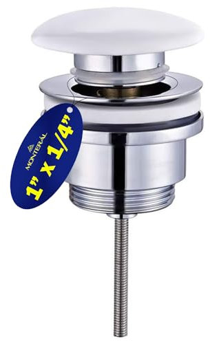 Tappo Lavandino Bagno Click Clack Ø 63,5 mm 1 1/4 - Garanzia di 10 Anni - MONTERAL