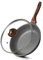 RIOVARM 28cm Induktion Bratpfanne, Antihaft Pfanne mit Deckel, Granit Beschichtung Omelettpfanne, Eierpfannen ohne PFOA, Brat- & Universalpfannen für alle Herdarten, Steinpfannen, Kochgeschirr