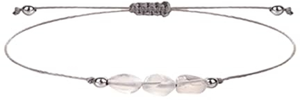 AVu721 Armband mit Steinsteinen, Karton verpackt, als Geburtstagsgeschenk, zufällige Form und Farbe, 1 Stück, Einheitsgröße, Stein