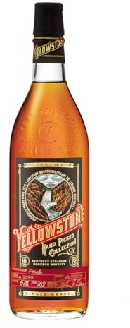 Yellowstone Hand Picked Collection Bourbon Whiskey | Selected by Perola |Einzelfassabfüllung mit Zimt-, Vanille- und Karamellnoten | 1 x 700ml