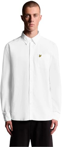 Lyle & Scott Oxford Hemd Herren – 100% Baumwolle | Button Down Kragen und Oxford Webart | XS-XXL