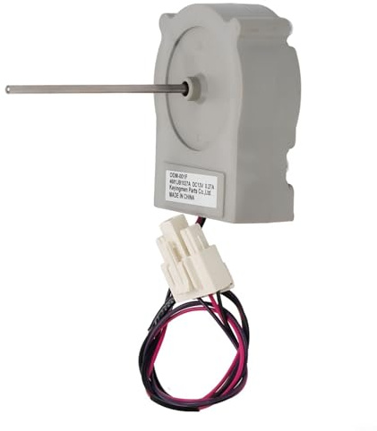 Motor de ventilador de refrigerador, motor de ventilador de refrigeración gris CC 13 V práctico para refrigerador 4681JB1027A