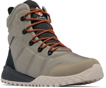 Columbia Bottes Omni-Heat de Fairbanks, construction imperméable, conception respirante, technologie isolante, facilité légère, amorti supérieur, retour d'énergie élevé, semelle de traction - Hommes