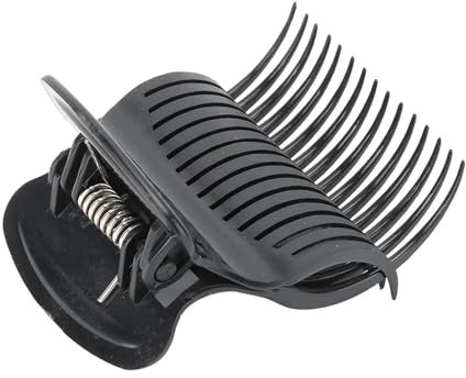 Qukaim Lockenwickler Clip 12pcs Hot Roller Clip Hair Curler Claw Clips Ersatz Haar Styling Werkzeug für Frauen und Mädchen, Schwarz